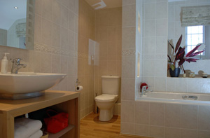 View into bedroom of loft conversion