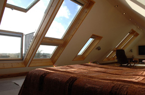 View into bedroom of loft conversion