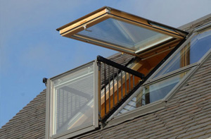 View into bedroom of loft conversion