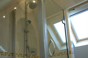 View into bedroom of loft conversion