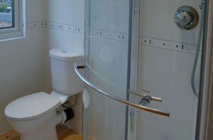 View into bedroom of loft conversion