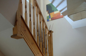 View into bedroom of loft conversion