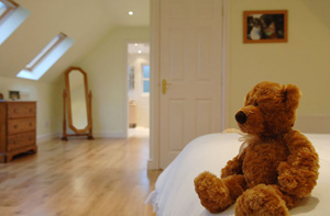 Teddy bear bedroom loft conversion