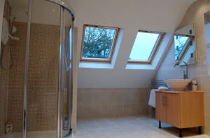 Loft conversion bathroom