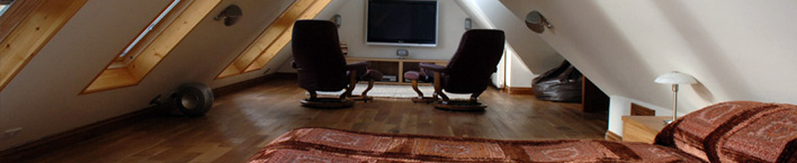 Bedroom and cinema loft conversion